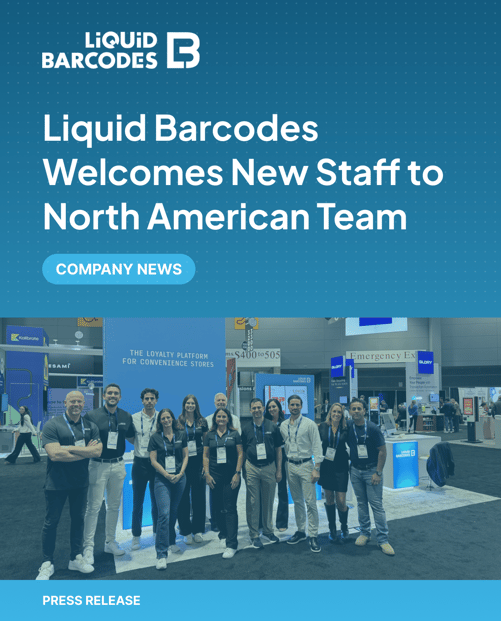 Liquid Barcodes Welcomes New Staff to Expanding North American Team