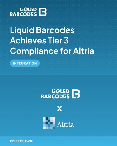 Liquid Barcodes Achieves Tier 3 Compliance for Altria Digital Trade Program Empowering Retailers to Offer Robust Tobacco Loyalty Offers