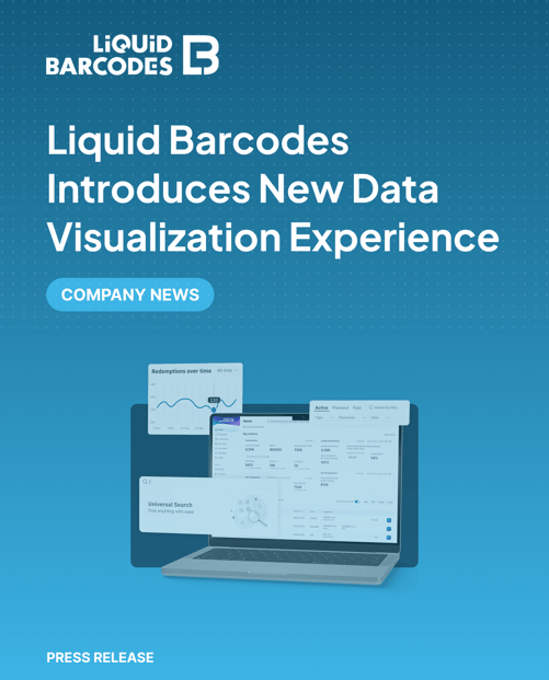 Liquid Barcodes Introduces New Data Visualization Experience in Upgraded Admin Dashboard