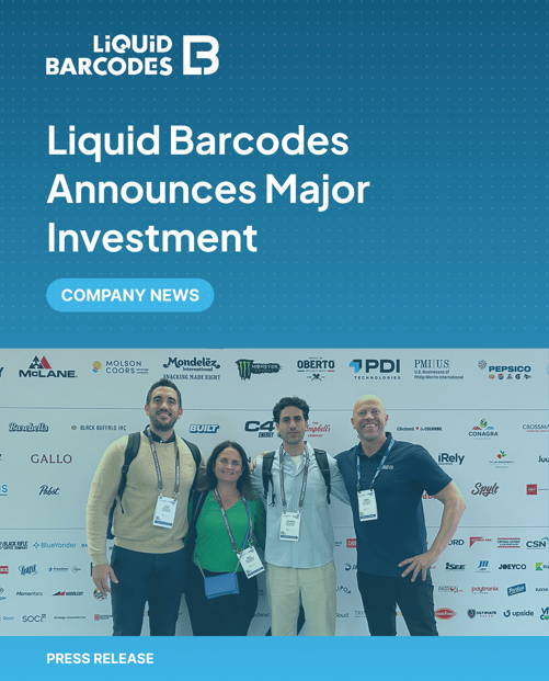 Liquid Barcodes Announces Major Investment and Commitment to the North American Market