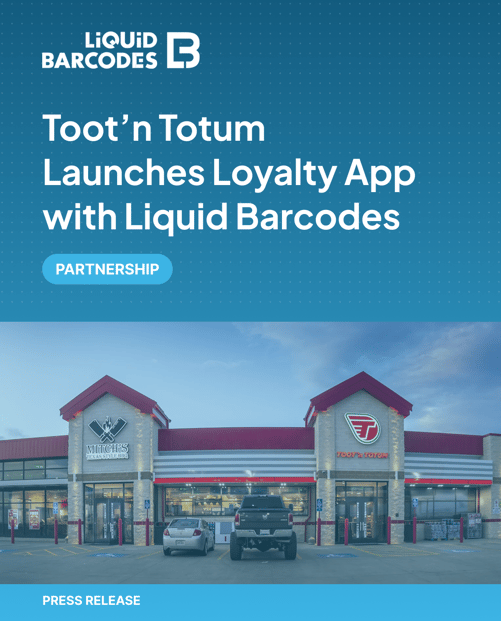 Toot'n Totum Launches Upgraded TNT Rewards App Powered by Liquid Barcodes