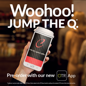 Pre-orders with OTR app