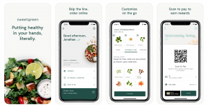 The Sweetgreen app