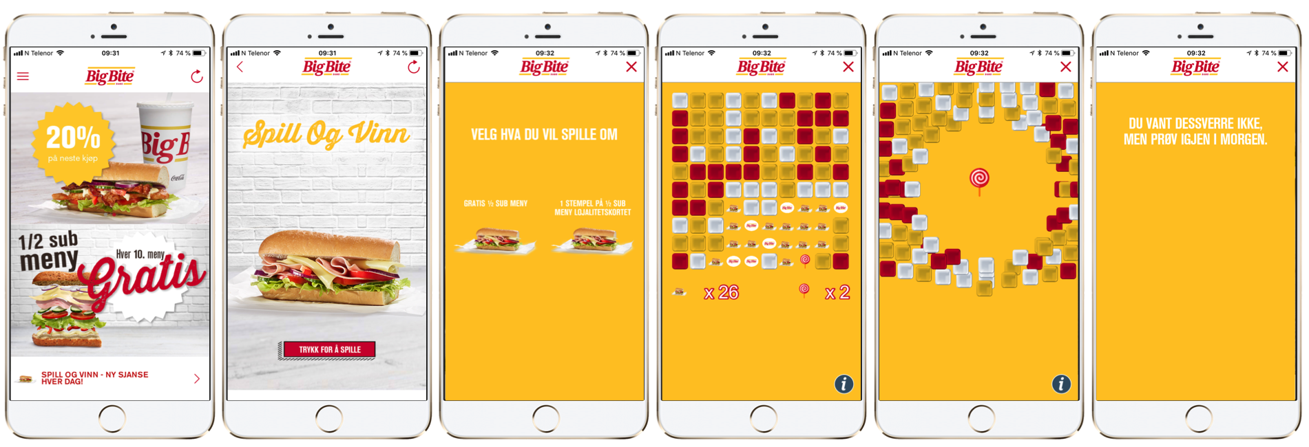 Big Bite Lucky Tiles game template