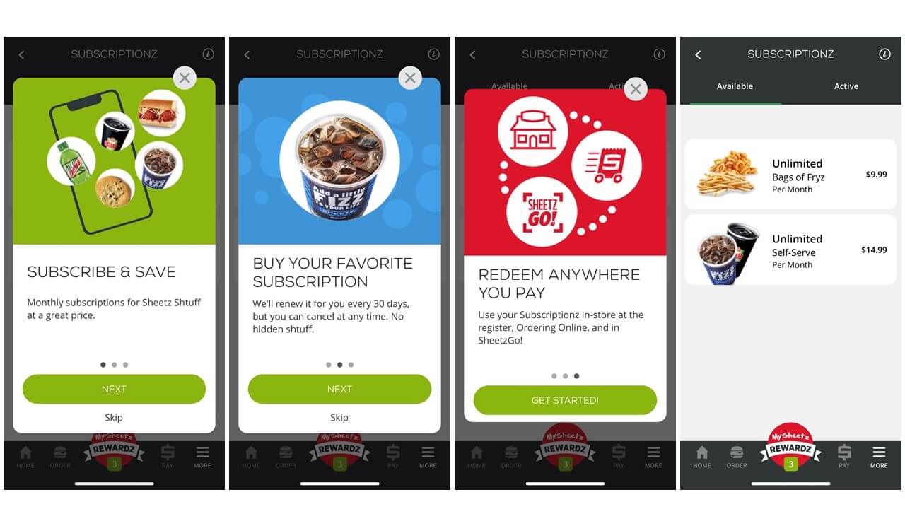 Sheetz App Images 