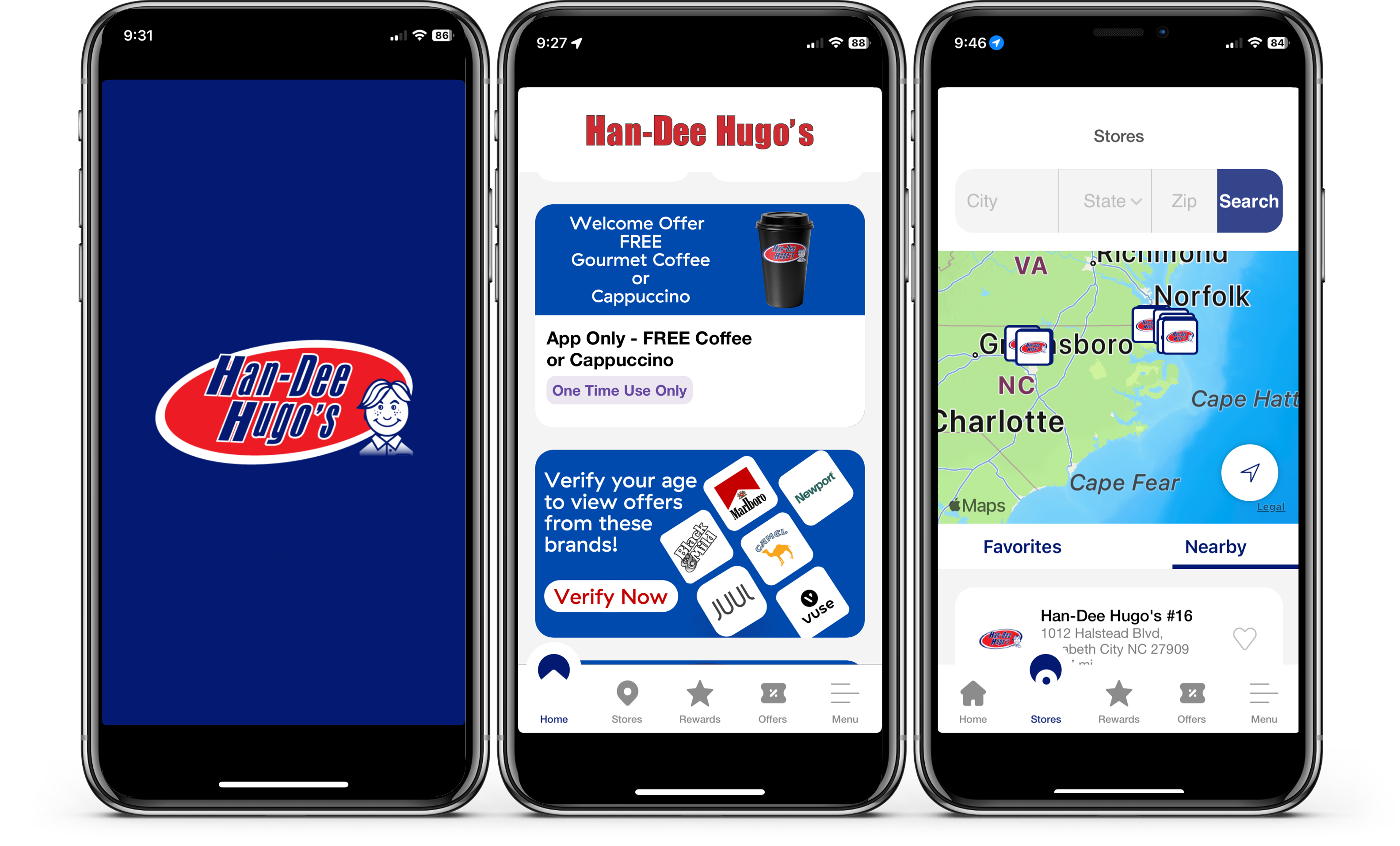 Han-Dee Hugo's app